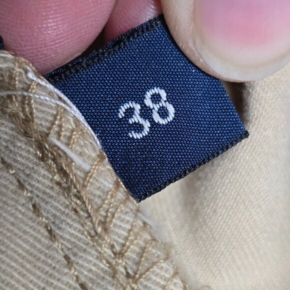 Polo Ralph Lauren Cargo Shorts Men 38 Beige Heavy Cotton Outdoor Skater‎ Pockets - Picture 7 of 15